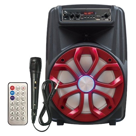Ampd Blast G6 8Watt Bluetooth Speaker with Microphone and Remote Red AA-JAMSPEAK-BLASTG6-RED